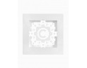 Рамка одинарна біла Lezard серія Vesna 742-0200-146